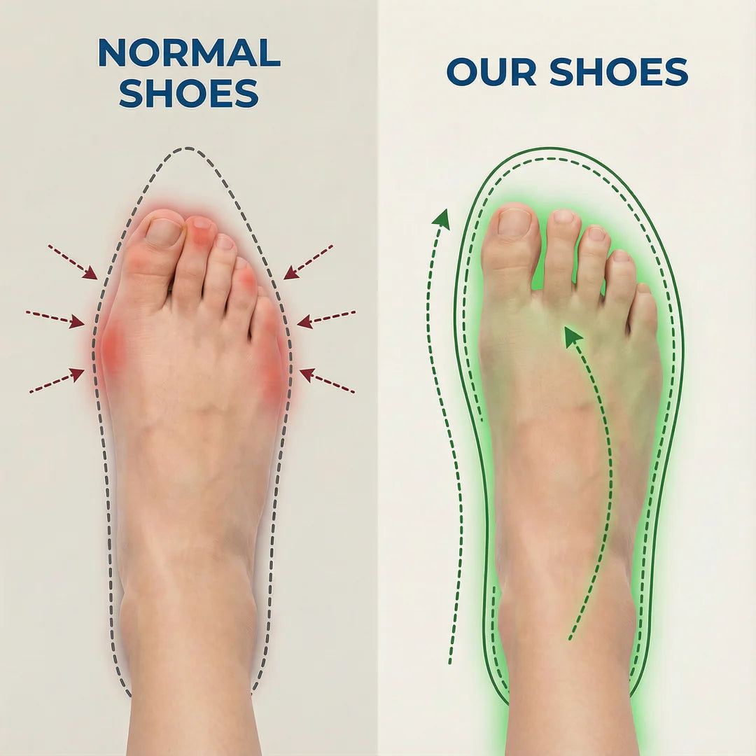 6. Wide Toe-Box For Wide Feet & Bunion