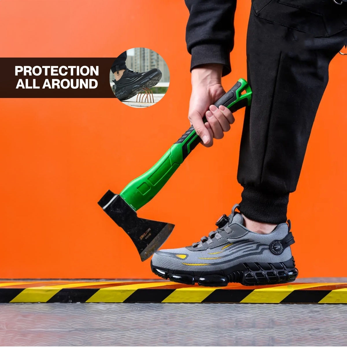 Healthy & Protective Steel Toe Trainers