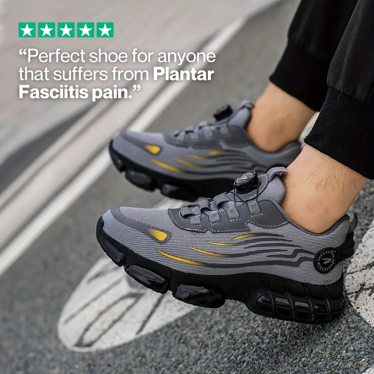 Healthy & Protective Steel Toe Trainers