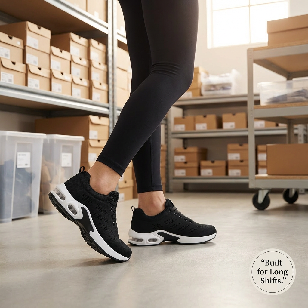 Orthorin™ Pro – 12-Hour Shift Shoes for Heel & Plantar Fasciitis Relief (Unisex)