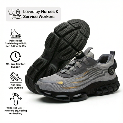 Healthy & Protective Steel Toe Trainers