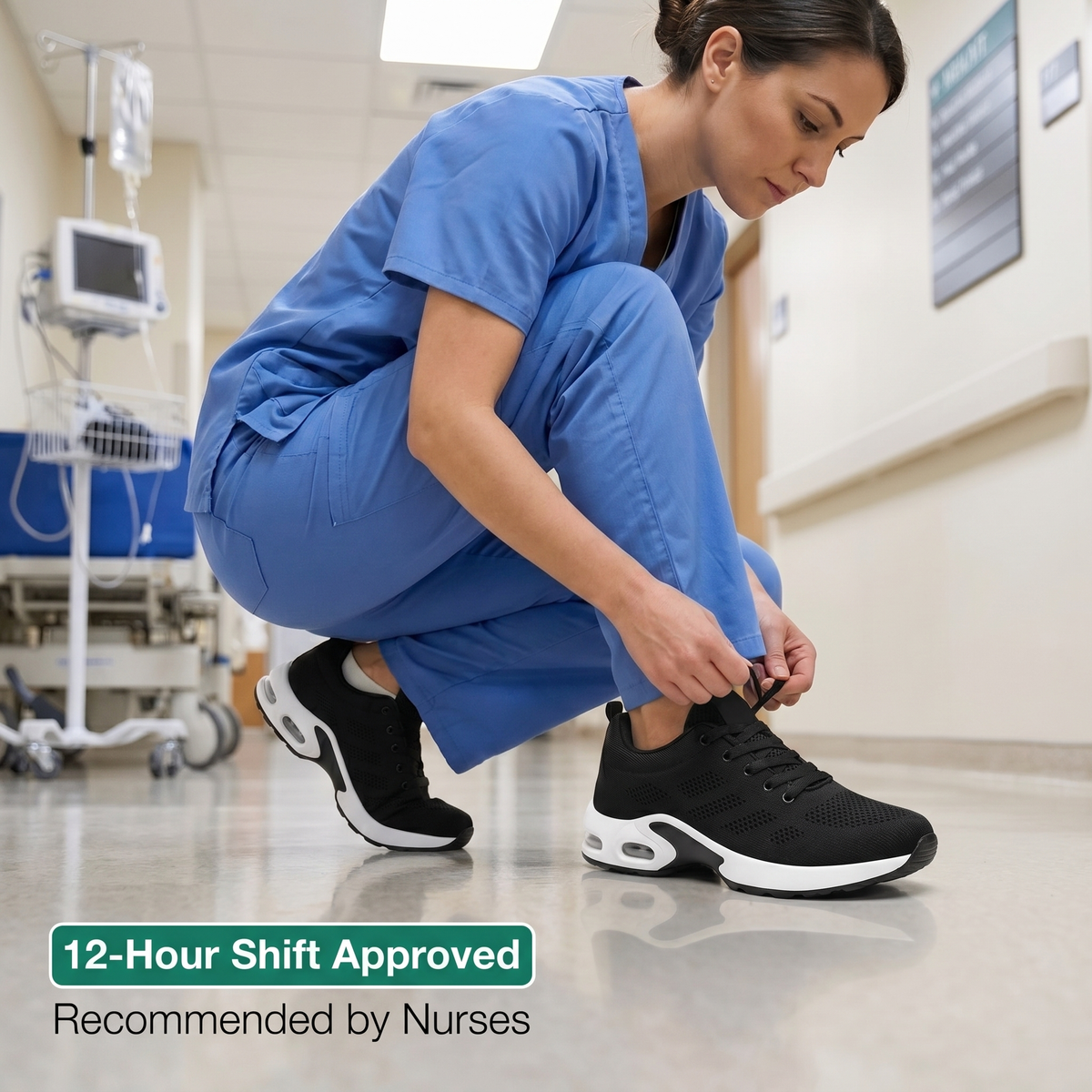 Orthorin™ Pro — 12-Hour Shift Shoes for All-Day Foot, Knee & Back Pain Relief