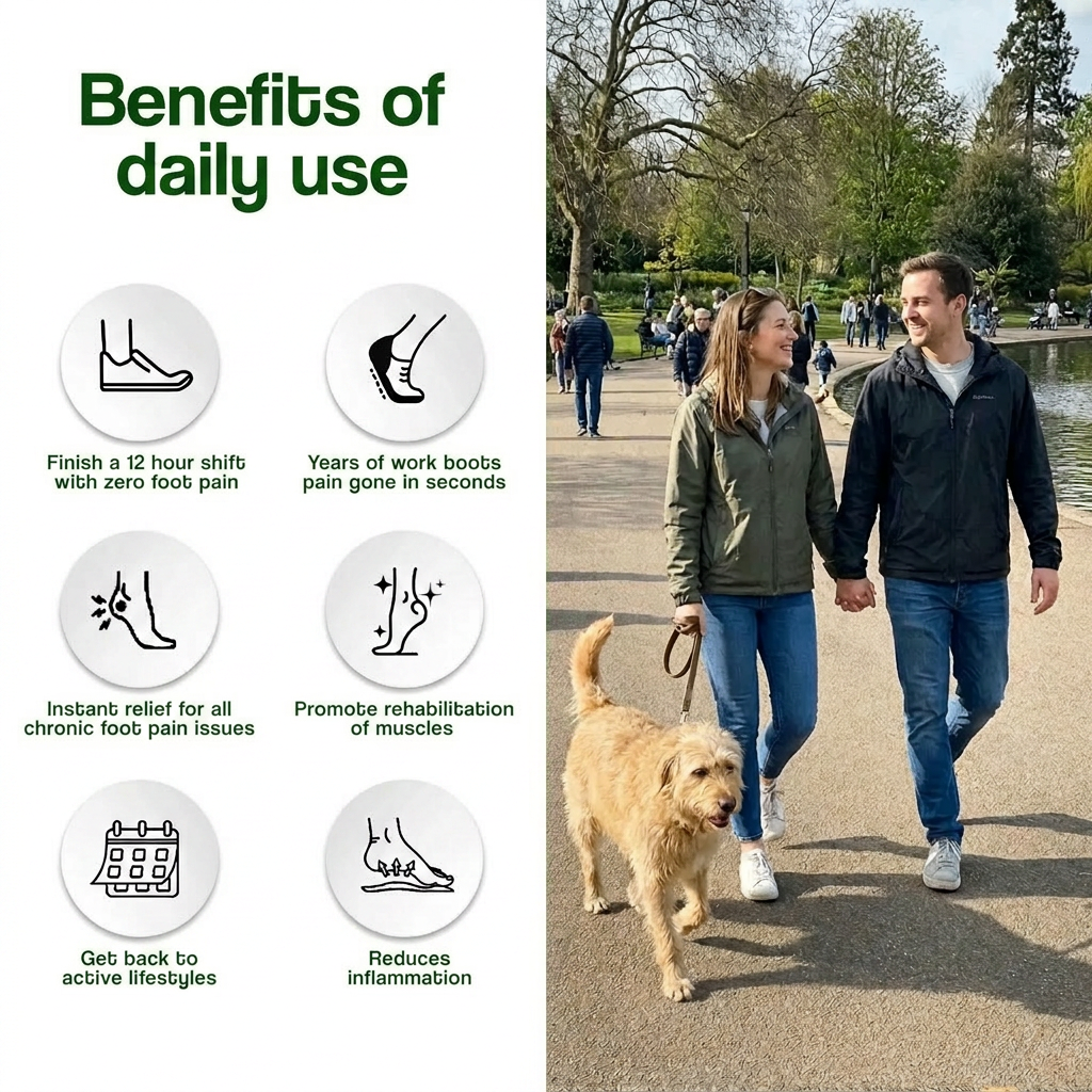 Orthorin™ Massage Insoles – 12 Hour Shift Comfort