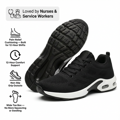 Orthorin™ Pro — 12-Hour Shift Shoes for All-Day Foot, Knee & Back Pain Relief