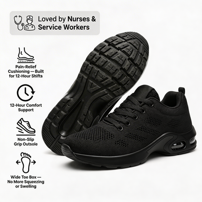 Orthorin™ Pro — 12-Hour Shift Shoes for All-Day Foot, Knee & Back Pain Relief